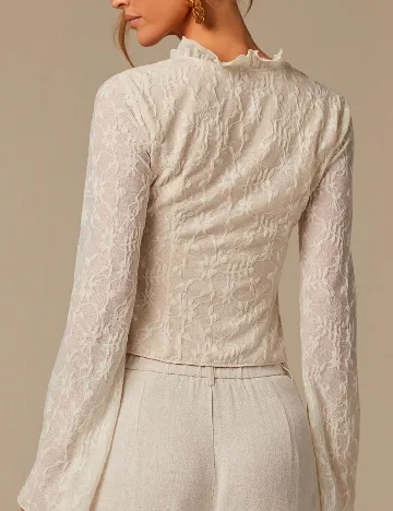 Bluza Cosmina, crem