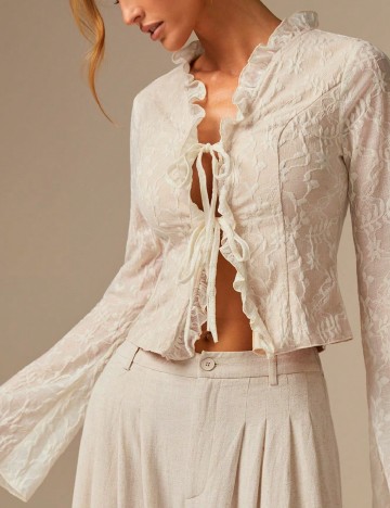 Bluza Cosmina, crem