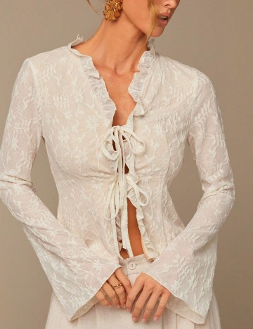 Bluza Cosmina, crem