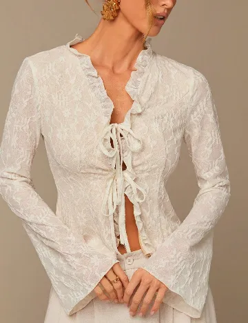 Bluza Cosmina, crem