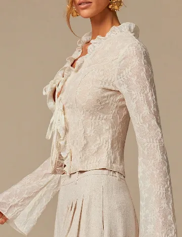 Bluza Cosmina, crem