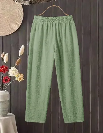 Pantaloni SHEIN, verde