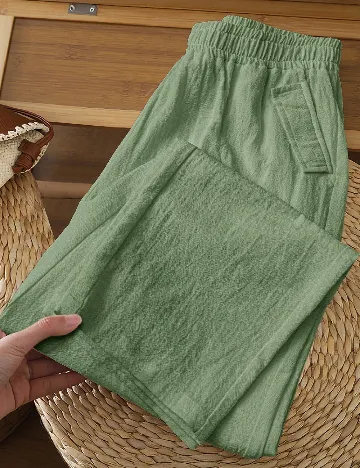 Pantaloni SHEIN, verde