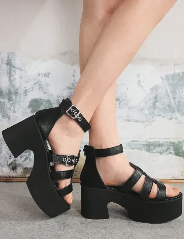 Sandale Sugerpunk, negru