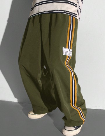 Pantaloni Shein Kids, verde