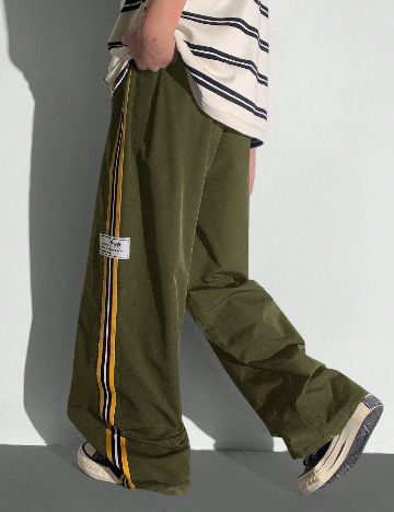 Pantaloni Shein Kids, verde