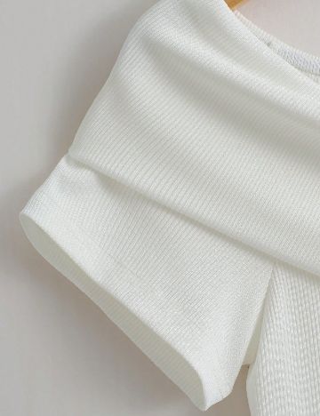 Rochie medie SHEIN, alb