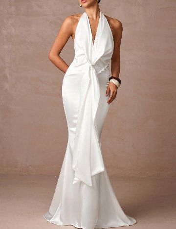 Rochie lunga SHEIN, alb
