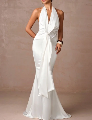 Rochie lunga SHEIN, alb