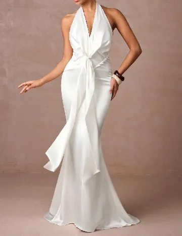 Rochie lunga SHEIN, alb