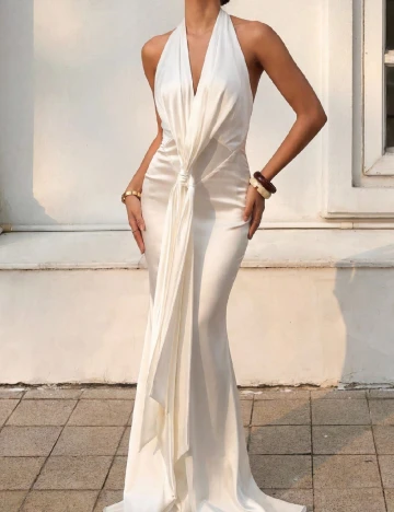 Rochie lunga SHEIN, alb