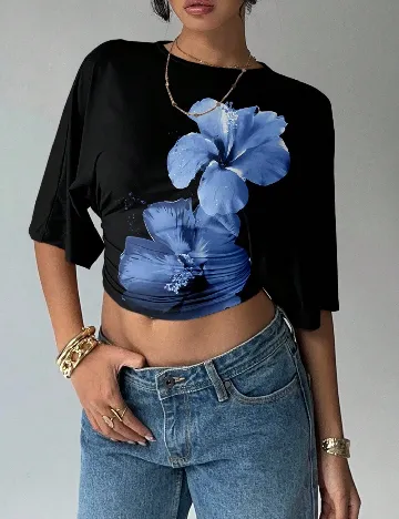 Top SHEIN, negru