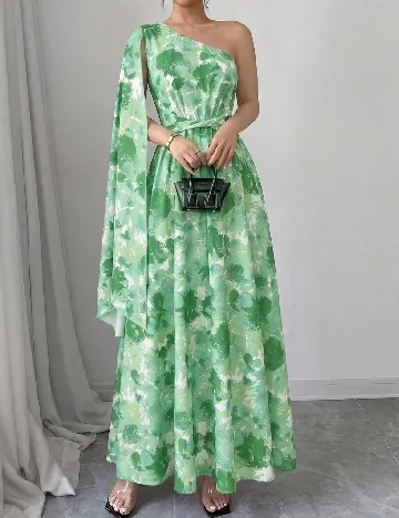 Rochie lunga SHEIN, verde