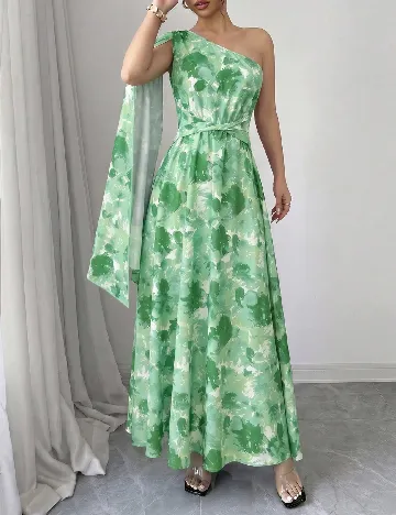Rochie lunga SHEIN, verde