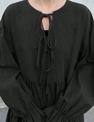 Bluza Oversize Friful, negru