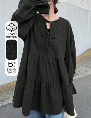 Bluza Oversize Friful, negru