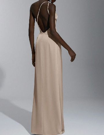 Rochie lunga SHEIN, bej