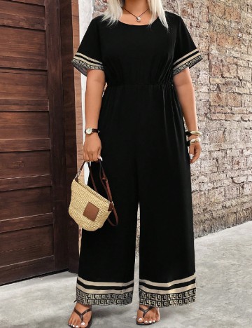 Salopeta SHEIN CURVE, negru