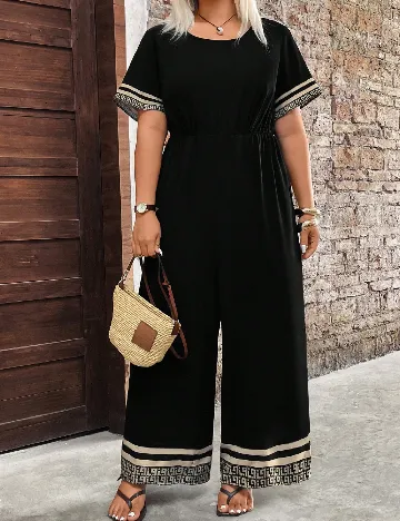 Salopeta SHEIN CURVE, negru