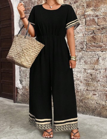 Salopeta SHEIN CURVE, negru