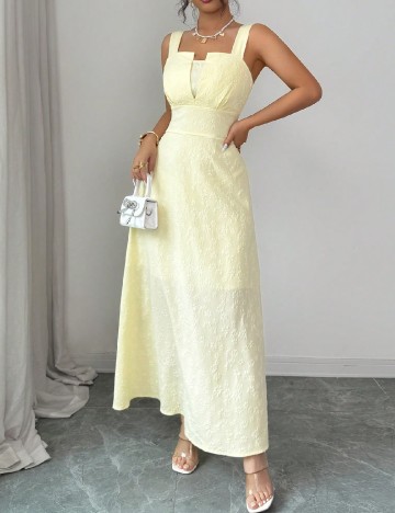 Rochie lunga SHEIN, galben