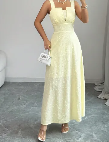 Rochie lunga SHEIN, galben