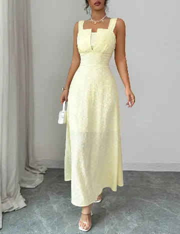Rochie lunga SHEIN, galben