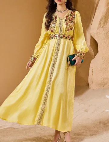 Rochie lunga SHEIN, galben