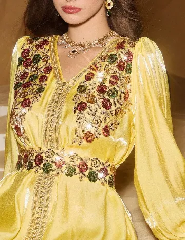 Rochie lunga SHEIN, galben