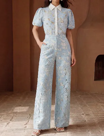Camasa Anewsta, alb/bleu