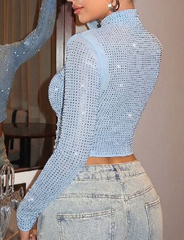 Top SHEIN, albastru