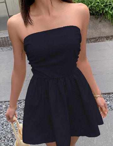 Rochie scurta SHEIN, bleumarin