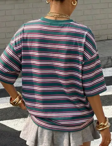 Tricou Oversize SHEIN, mix culori
