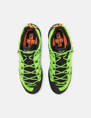 Adidasi de drumetie Salewa, verde