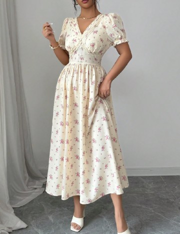 Rochie medie SHEIN, galben