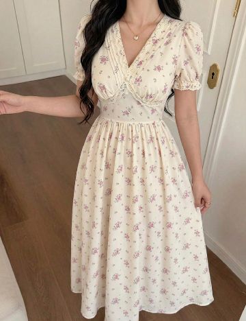 Rochie medie SHEIN, galben