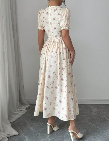 Rochie medie SHEIN, galben