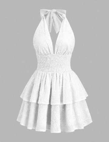 Rochie scurta SHEIN, alb