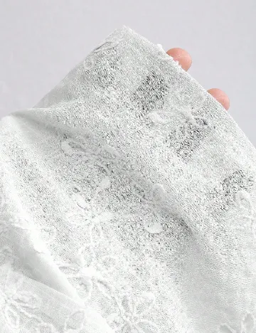 Rochie scurta SHEIN, alb