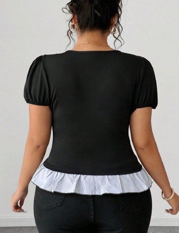 Bluza SHEIN CURVE, negru