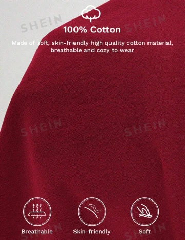 Rochie medie SHEIN CURVE, rosu
