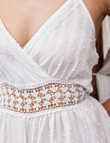 Rochie scurta SHEIN, alb