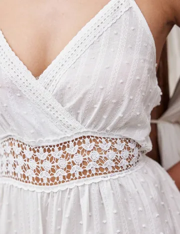 Rochie scurta SHEIN, alb