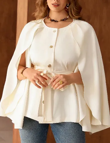 Bluza SHEIN CURVE, crem