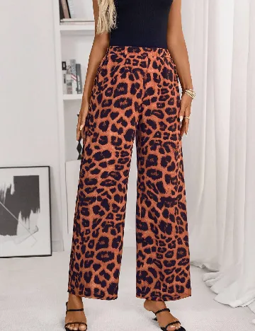 Pantaloni SHEIN, animal print