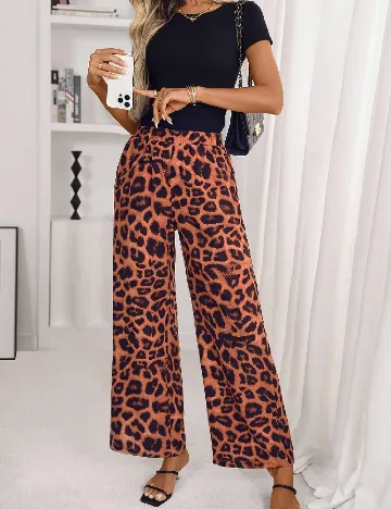 Pantaloni SHEIN, animal print