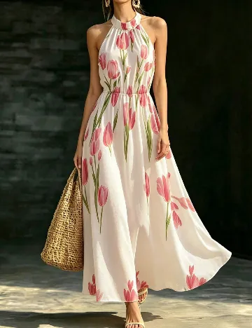 Rochie lunga SHEIN, mix culori