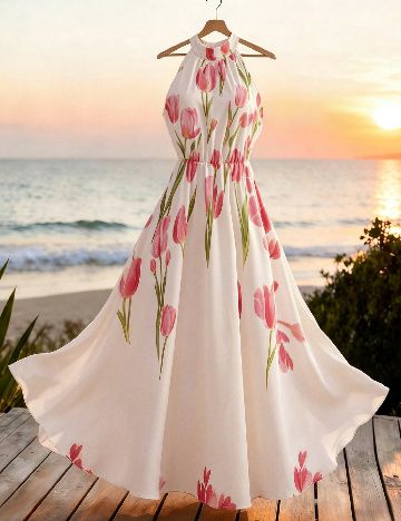 Rochie lunga SHEIN, mix culori