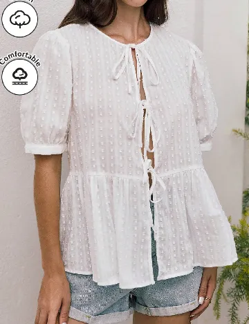 Bluza SHEIN, alb