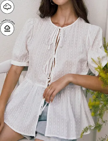 Bluza SHEIN, alb